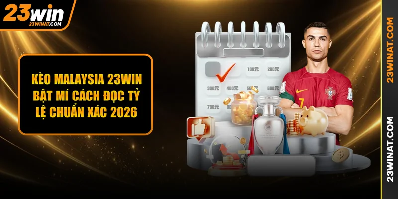 Kèo Malaysia 23WIN - Bật mí cách đọc tỷ lệ chuẩn xác 2026